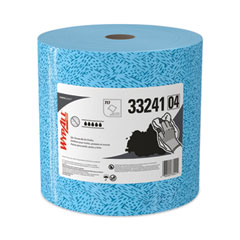 WypAll® Oil, Grease and Ink Cloths, Jumbo Roll, 9.63 x 13.4, Blue, 717/Roll