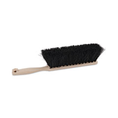 Boardwalk® Counter Brush, Black Tampico Bristles, 4.5" Brush, 3.5" Tan Plastic Handle