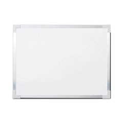 Flipside Framed Dry Erase Board, 48 x 36, White Surface, Silver Aluminum Frame