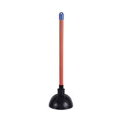 OXO Good Grips Toilet Plunger and Canister, 24 Plastic Handle, 6