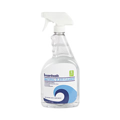 Boardwalk® Natural Glass Cleaner, 32 oz Trigger Spray Bottle, 12/Carton