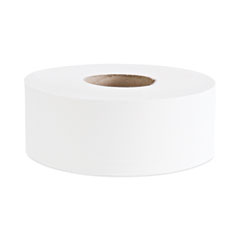 Boardwalk® Jumbo Roll Bathroom Tissue, Septic Safe, 2-Ply, White, 3.4" x 1000 ft, 12 Rolls/Carton