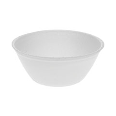Pactiv Evergreen Placesetter Satin Non-Laminated Foam Dinnerware, Bowl, 22 oz, White, 504/Carton