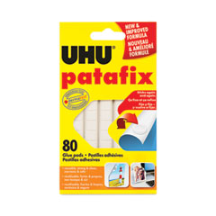 UHU® Tac Adhesive Putty, Removable and Reusable, 2.1 oz, 80/Pack
