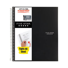 Five Star® Wirebound Notebook, 1 Subject, Quadrille Rule, Randomly Assorted Covers, 11 x 8.5, 100 Sheets