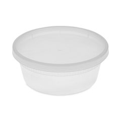 Pactiv Evergreen Newspring DELItainer Microwavable Container, 8 oz, 1.13 x 2.8 x 1.33, Clear, Plastic, 240/Carton