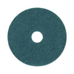 Boardwalk® Heavy-Duty Scrubbing Floor Pads, 20" Diameter, Green, 5/Carton