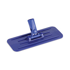 Boardwalk® Swivel Pad Holder, Plastic, Blue, 4 x 9