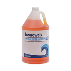Boardwalk® Antibacterial Liquid Soap, Clean Scent, 1 gal Bottle