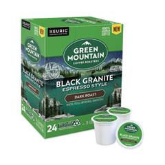 Black Granite Espresso Style K-Cups, 24/Box