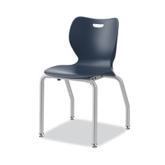 HON® SmartLink Four-Leg Chair, 19.5" x 19.63" x 31", Regatta Seat, Regatta Base, 4/Carton