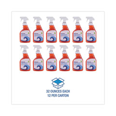 Boardwalk® Natural All Purpose Cleaner, Unscented, 32 oz Spray Bottle, 12/Carton