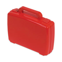 deflecto® Little Artist Antimicrobial Storage Case, Red