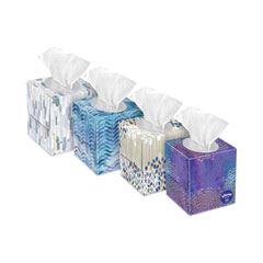 Kleenex® Ultra Soft Facial Tissue, 3-Ply, White, 4.5 x 5, 60 Sheets/Box, 4 Boxes/Pack, 3 Packs/Carton