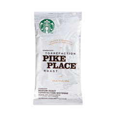 Starbucks® Coffee, Pike Place, 2.7 oz Packet, 72/Carton