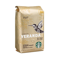 Starbucks® VERANDA BLEND Coffee, Ground,1 lb Bag, 6/Carton