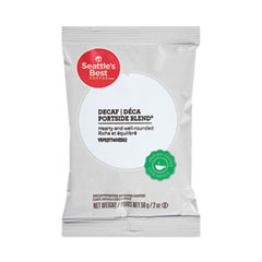 Seattle's Best™ Premeasured Coffee Packs, Decaf Portside Blend, 2.6 oz Packet, 72/Carton