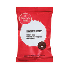 Seattle's Best™ Premeasured Coffee Packs, 6th Avenue Bistro, 2.1 oz Packet, 72/Carton