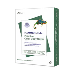 Hammermill® Premium Color Copy Cover, 100 Bright, 80 lb Cover Weight, 8.5 x 11, 250/Pack