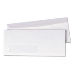 Quality Park™ Invoice-Format Address-Window Envelope, #10, Commercial Flap, Gummed Closure, 4.13 x 9.5, White, 500/Box