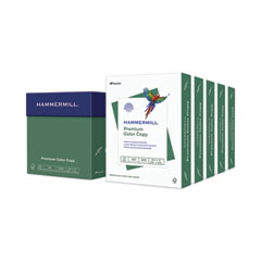 Hammermill® Premium Color Copy Print Paper, 100 Bright, 28 lb Bond Weight, 8.5 x 11, Photo White, 500 Sheets/Ream, 5 Reams/Carton