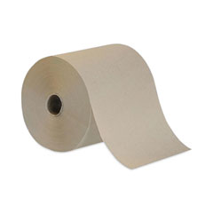 BASELINE™ Hardwound Towel, 1-Ply, Brown, 800 ft, 6 Rolls/Carton