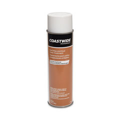 Coastwide Professional™ Floor Dust Mop and Dust Cloth Treatment, Lemon Scent, 17 oz Aerosol Can, 6/Carton
