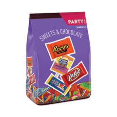 Hershey®'s Snack-Size Sweets and Chocolate Assortment Party Pack, 34.19 oz Bag