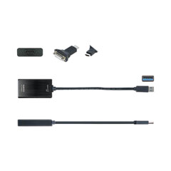 j5create® USB to HDMI/DVI Adapter, 7.87", Black