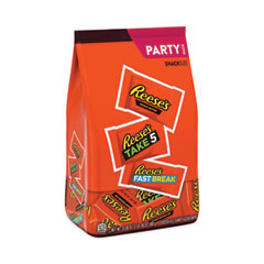Reese's® Milk Chocolate Peanut Butter Assortment Snack Size Candy, Individually Wrapped, 32.06 oz Bag