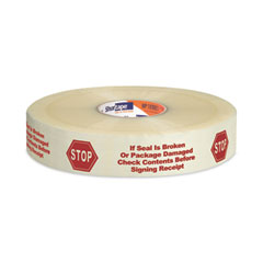 Shurtape® HP 240 Packing Tape, 1.88" x 1,000 yds, Clear with Red Print, 6/Carton