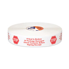 Shurtape® HP 240 Packing Tape, 1.88" x 1,000 yds, White with Red Print, 6/Carton