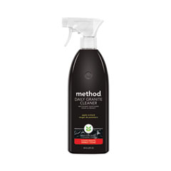 Method® Daily Granite Cleaner, Apple Orchard Scent, 28 oz Spray Bottle, 8/Carton