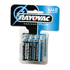 Rayovac® High Energy Premium Alkaline Battery, AAA, 8/Pack
