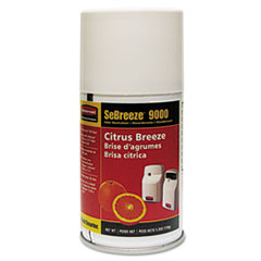 Rubbermaid® Commercial Fragrance Aerosolister, Citrus Breeze, 5.3 oz Aerosol Spray, 4/Carton
