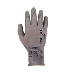 ergodyne® ProFlex 7024 ANSI A2 PU Coated CR Gloves, Gray, Medium, Pair, Ships in 1-3 Business Days