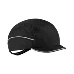 ergodyne® Skullerz 8955 Lightweight Bump Cap Hat, Micro Brom, Black, Ships in 1-3 Business Days