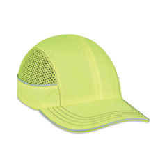 ergodyne® Skullerz 8950 Bump Cap Hat, Long Brim, Lime, Ships in 1-3 Business Days