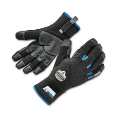ergodyne® ProFlex 818WP Thermal WP Gloves with Tena-Grip, Black, Medium, Pair, Ships in 1-3 Business Days