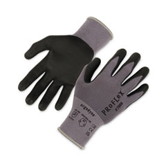 ProFlex 7000 Nitrile-Coated Gloves Microfoam Palm, Gray, Medium, Pair