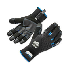 ergodyne® ProFlex 818WP Thermal WP Gloves with Tena-Grip, Black, Large, Pair, Ships in 1-3 Business Days