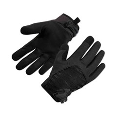 ProFlex 812BLK High-Dexterity Black Tactical Gloves, Black, 2X-Large, Pair