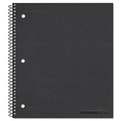 National® Stuffer Wirebound Notebook, 1 Subject, Medium/College Rule, Randomly Assorted Covers, 11 x 8.88, 100 Sheets