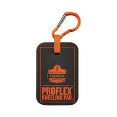 ProFlex 365 Mini Foam Kneeling Pad, Carabiner, 1", Mini, Black, Ships in 1-3 Business Days