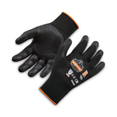 ergodyne® ProFlex 7001 Nitrile-Coated Gloves, Black, Large, 144 Pairs/Pack, Ships in 1-3 Business Days