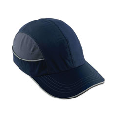 ergodyne® Skullerz 8950XL XL Bump Cap Hat, Long Brim, Navy, Ships in 1-3 Business Days