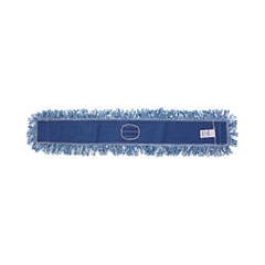 Boardwalk® Dust Mop Head, Cotton/Synthetic Blend, 48" x 5", Blue