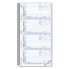 Rediform® Telephone Message Book, 5 x 2 3/4, Two-Part Carbonless, 400 Sets