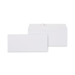 Universal® Peel Seal Strip Business Envelope, #10, Square Flap, Self-Adhesive Closure, 4.13 x 9.5, White, 100/Box