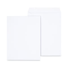 Universal® Peel Seal Strip Catalog Envelope, #13 1/2, Square Flap, Self-Adhesive Closure, 10 x 13, White, 100/Box